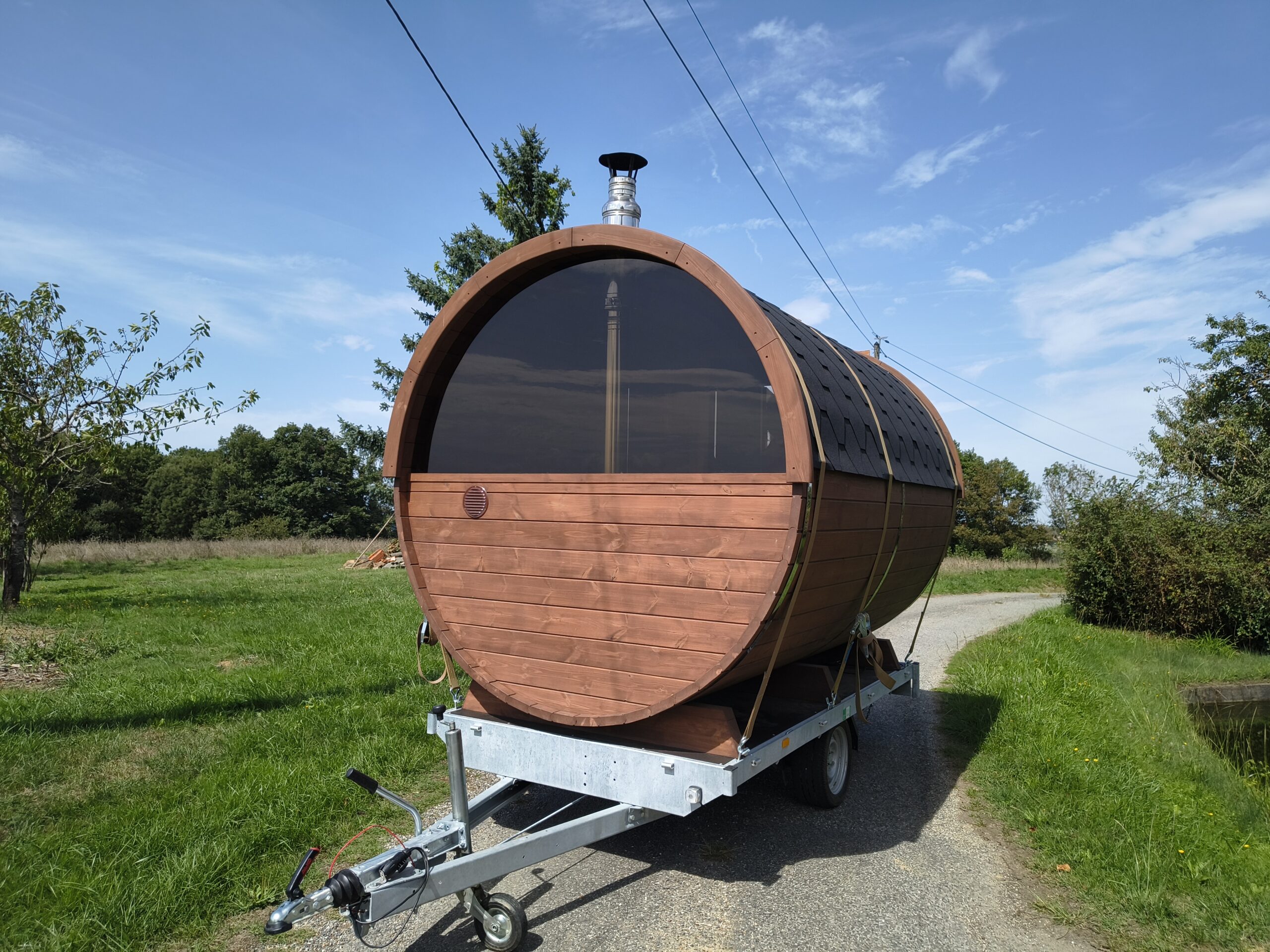 Le Saunaah, sauna mobile en Occitanie