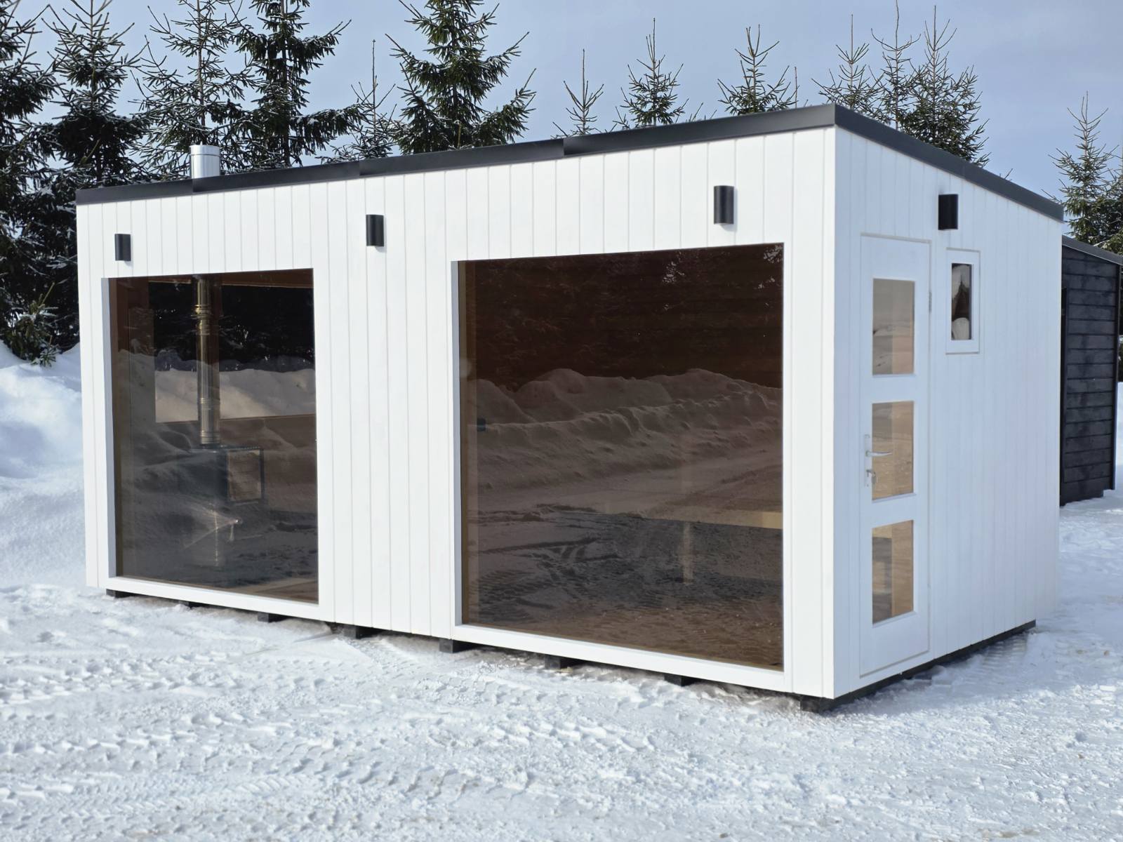 Cabine installé en Finlande