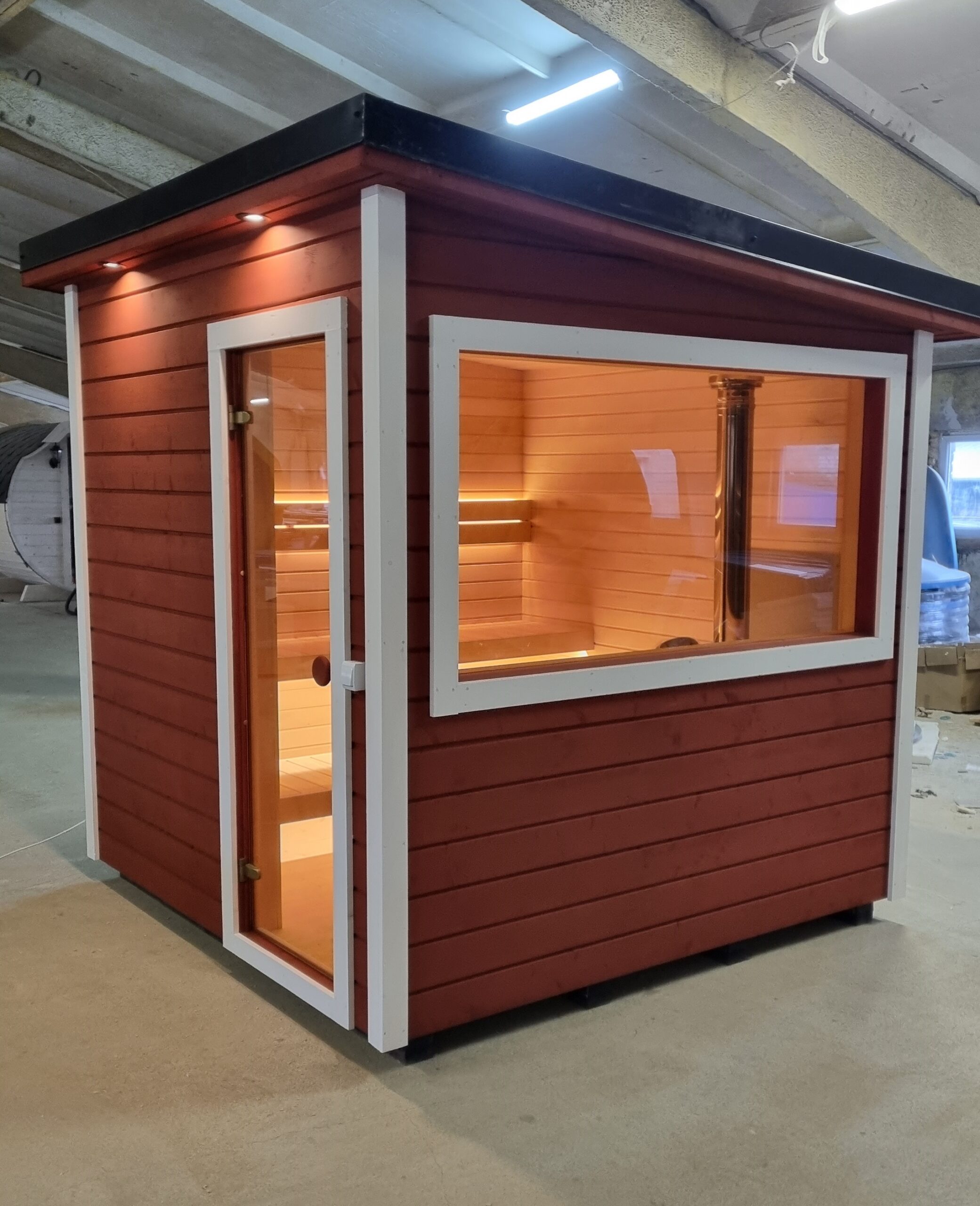 Réalisation de sauna cabine sur mesure